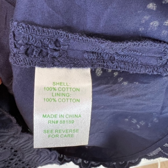 Lilly pulitzer lace peplum tank top - Picture 9 of 13